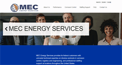 Desktop Screenshot of mecenergyservices.com